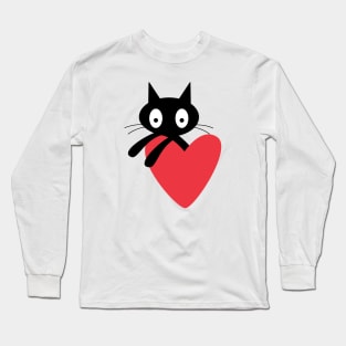 Love Cat Long Sleeve T-Shirt